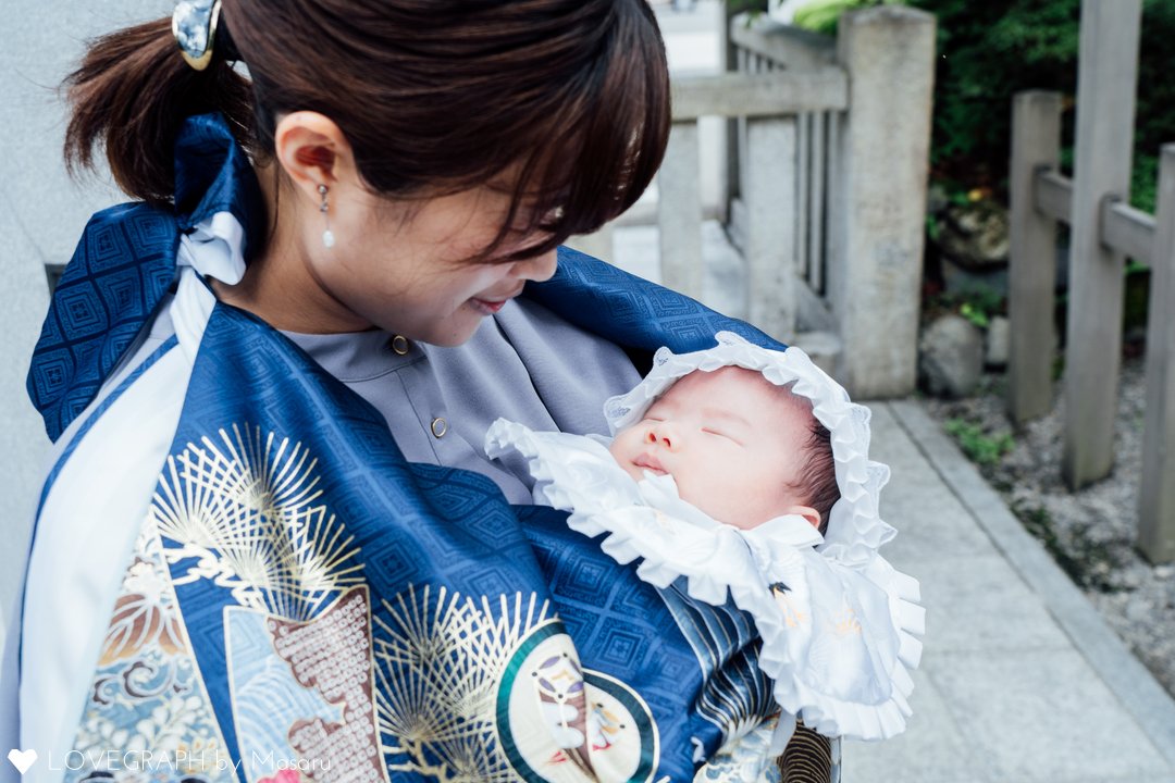 まちゃるのお宮参り撮影事例