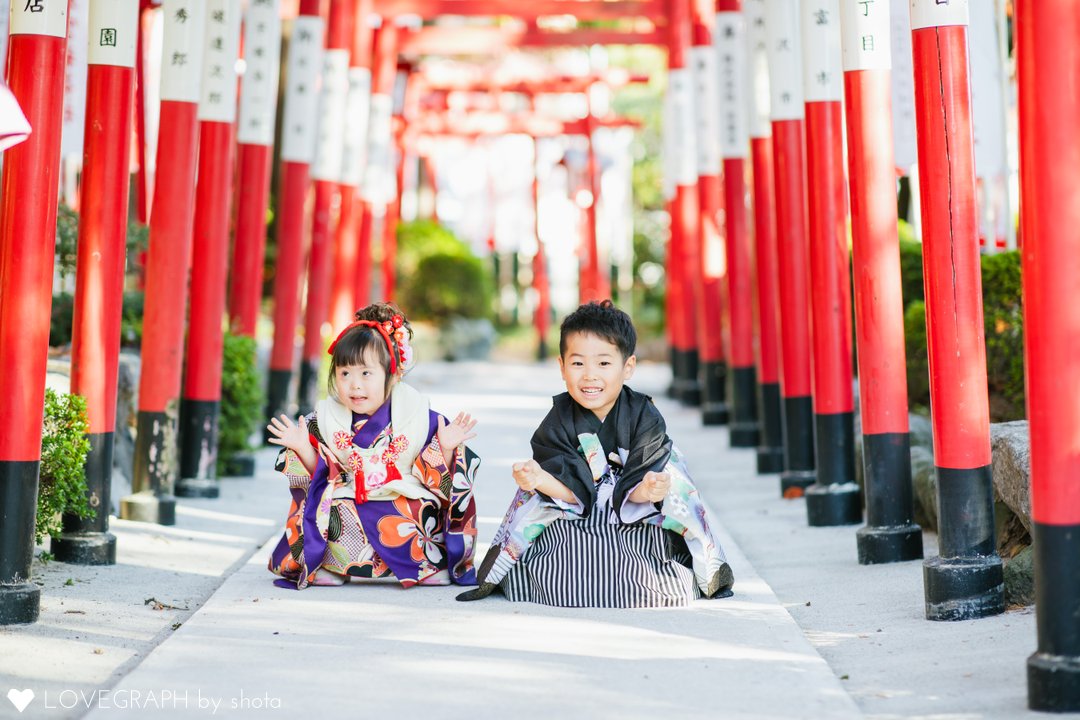 しょうたの七五三撮影事例