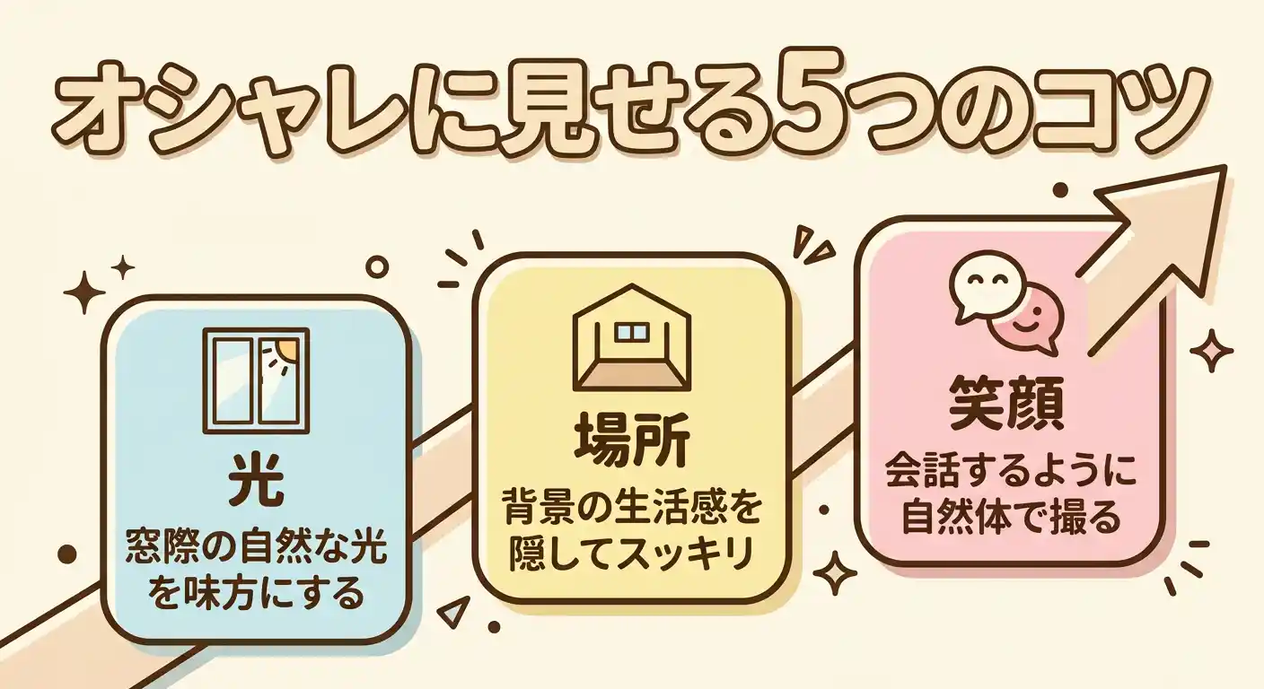 自撮りでおしゃれに見えるカップル写真のコツ5つ