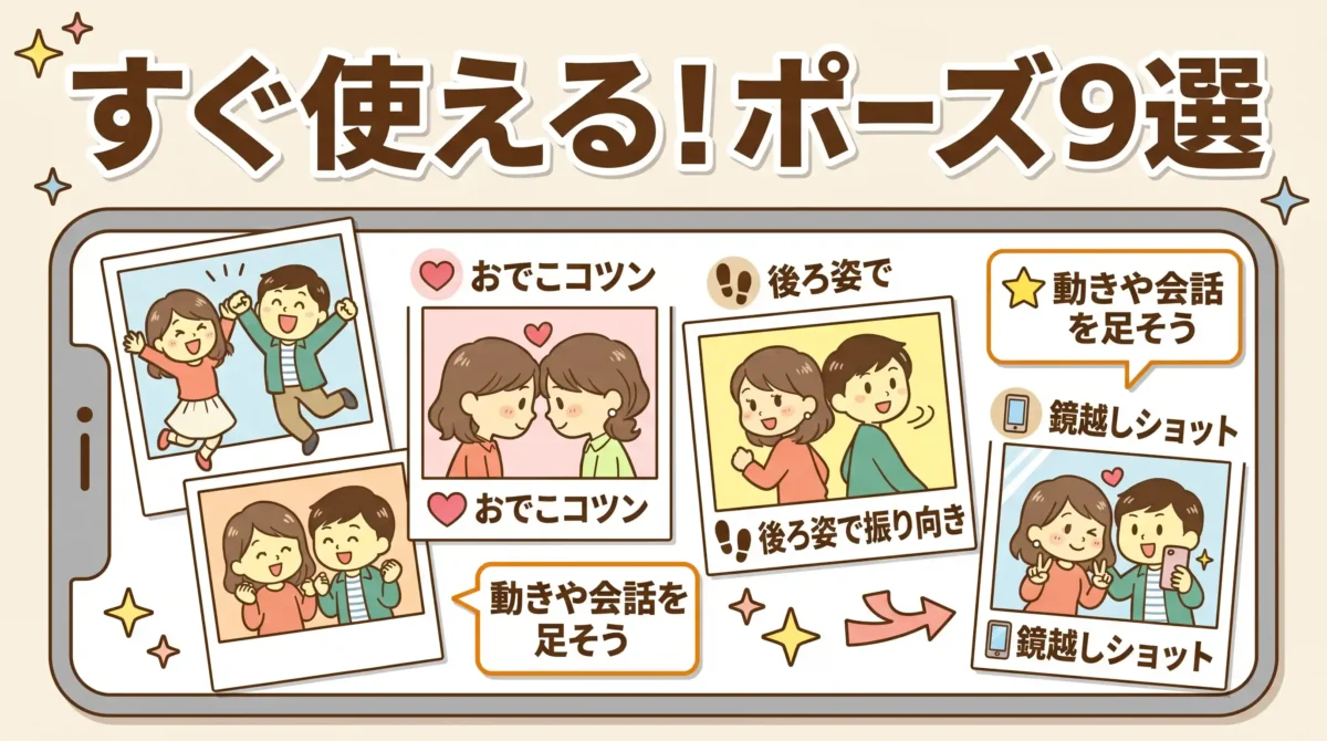 2人で盛れる撮り方9選！自撮り・他撮りで使えるポーズ集